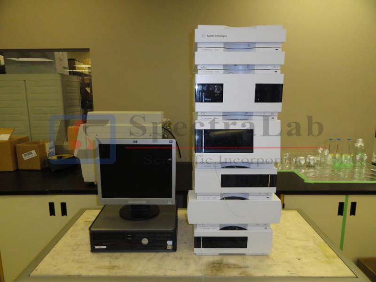 Agilent 1200 Series HPLC system (with Diode Array Detector & Degasser