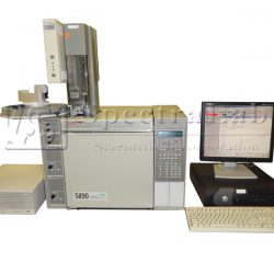 HP 5890 II GC with Dual ECD, 7673 Autosampler and HPIB Interface