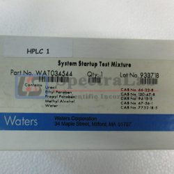 Waters System Startup Test Mixture