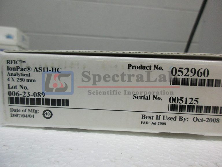 Dionex IonPac AS11-HC Analytical 4 x 250 mm | Spectralab Scientific Inc.