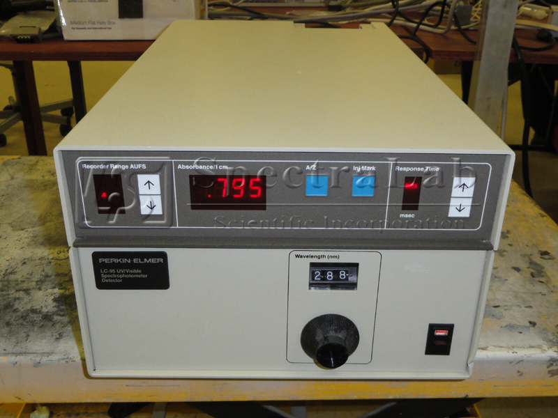 PerkinElmer LC95 UV/Vis Spectrophotometer Detector Spectralab