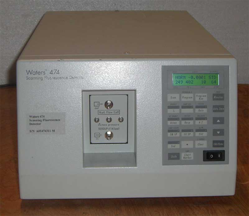 Waters 474 Scanning Fluorescence Detector Spectralab Scientific Inc.