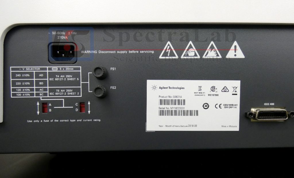 Agilent Cary 100 UV/Vis Spectrophotometer Spectralab Scientific Inc.