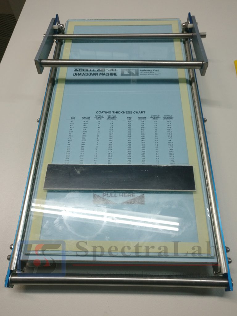 AccuLab Jr. Drawdown Machine Spectralab Scientific Inc.
