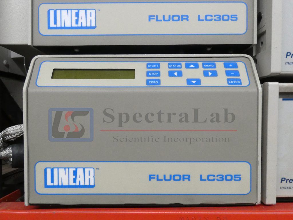 Linear Fluor LC305 Fluorescent Detector Spectralab Scientific Inc.