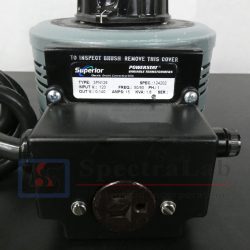 Superior Electric Powerstat Variable Transformer 3PN126