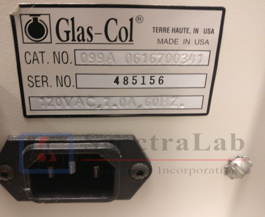 GlasCol Bottle Rotator with Temperature Control Spectralab
