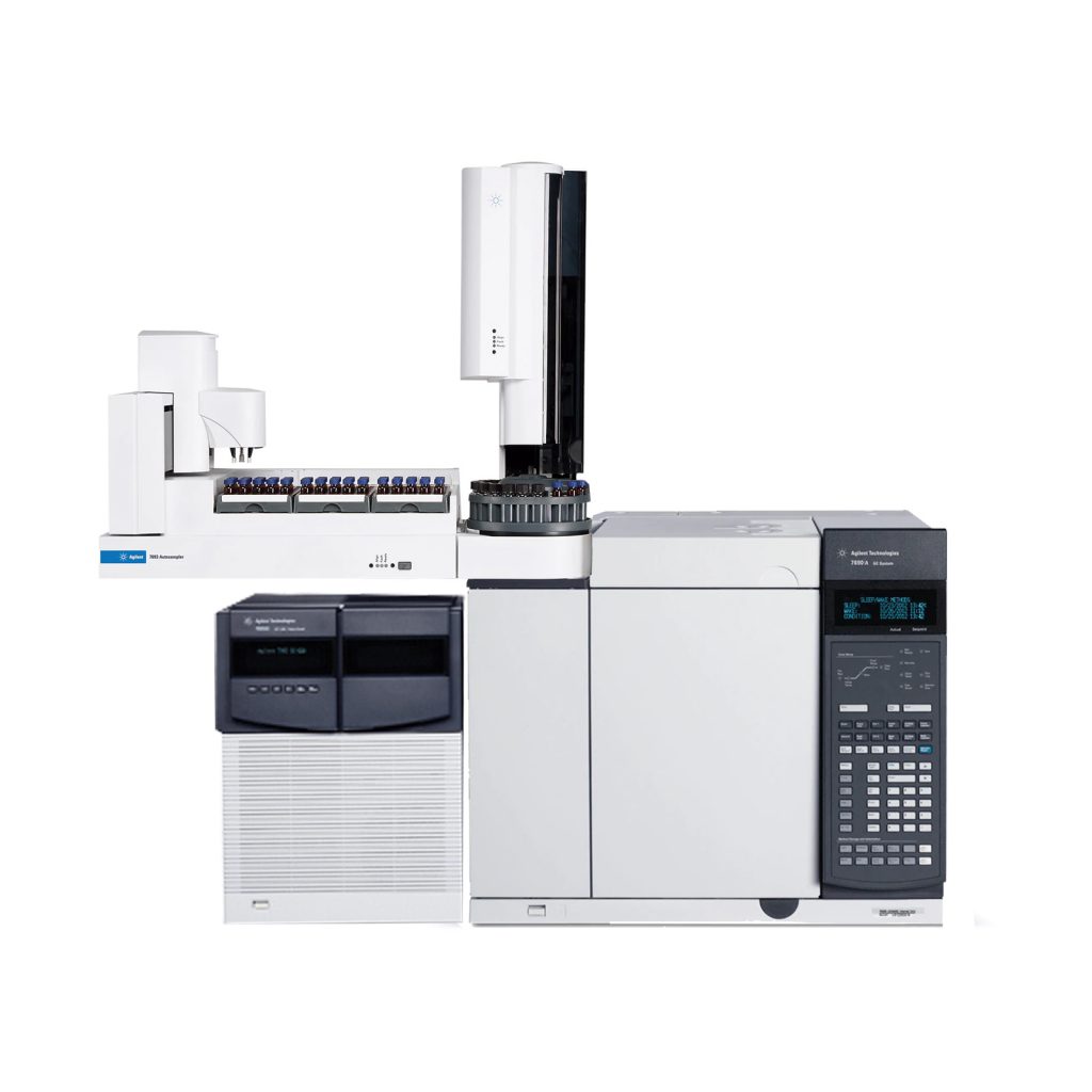 Agilent 7890A GC with 7000C GCMS and 7693A Autosampler Spectralab