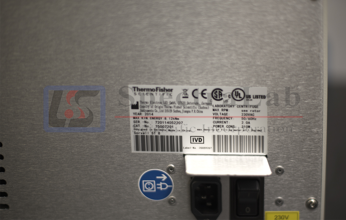 Thermo Scientific Sorvall ST 8 Centrifuge (3)