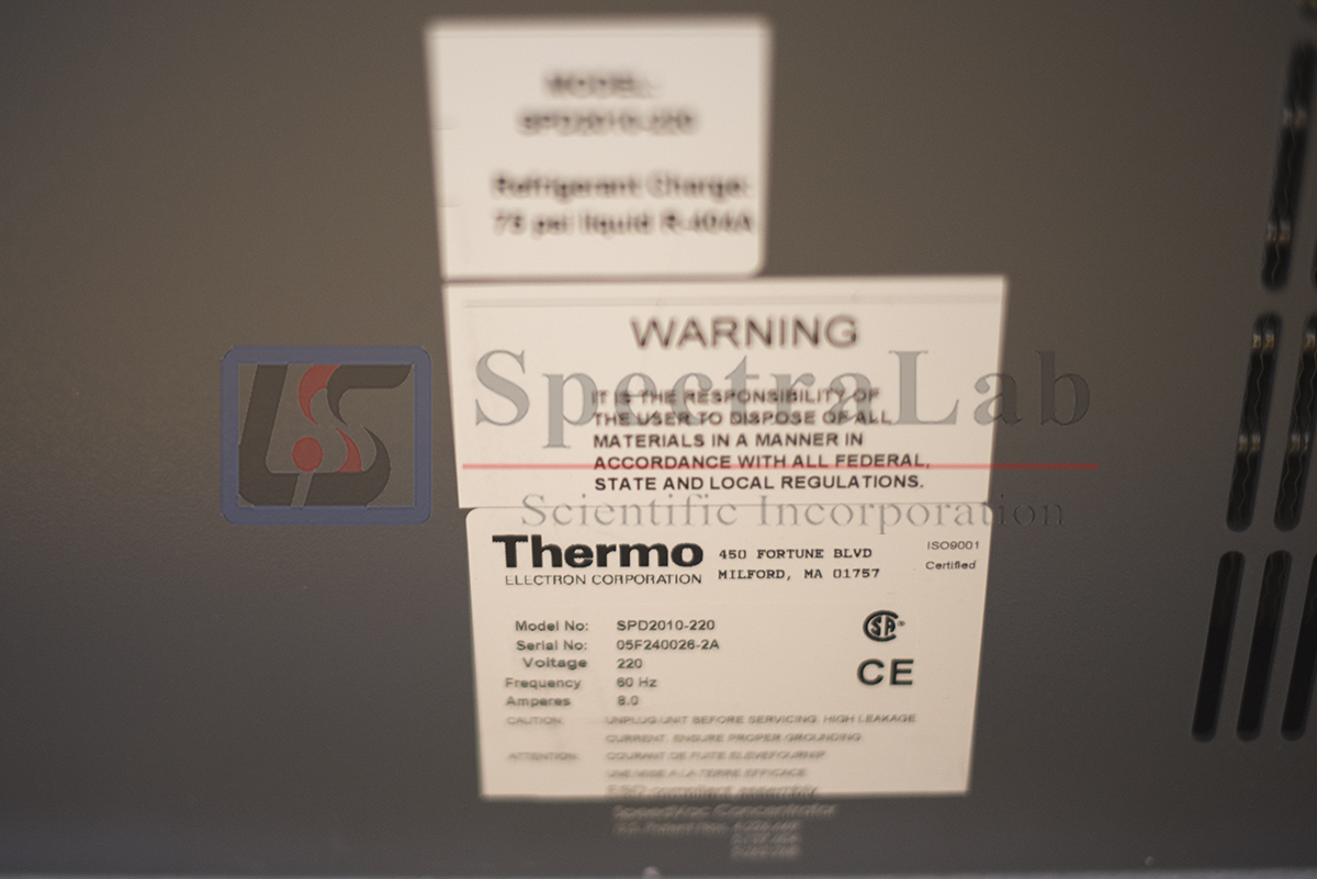 Thermo Scientific Savant SPD2010 SpeedVac Concentrator (3)