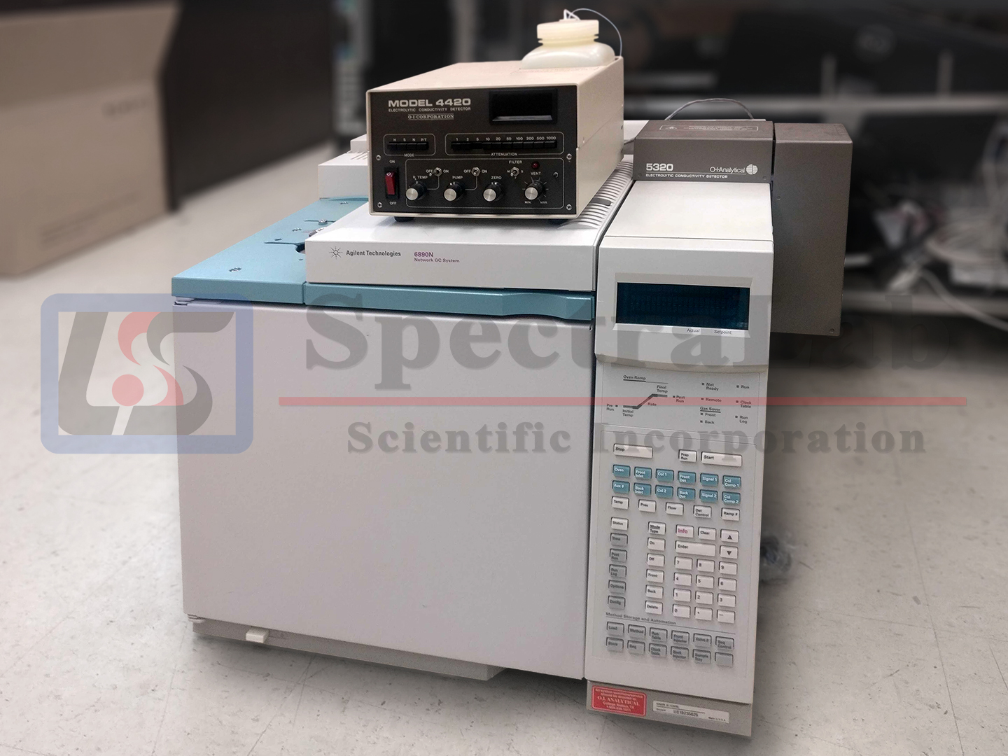 Agilent-6890-GC-with-OI-Analytical-5320-ELCD
