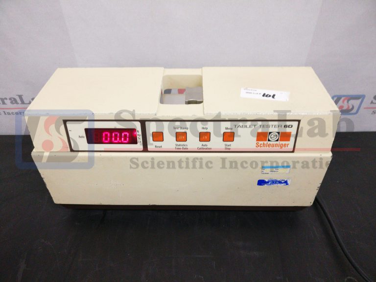 Dr. Schleuniger Pharmatron 6D Tablet hardness Tester Spectralab