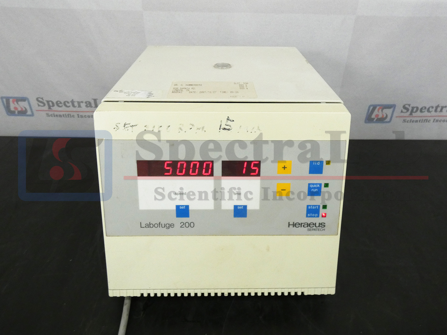 Heraeus-Sepatech-Labofuge-200