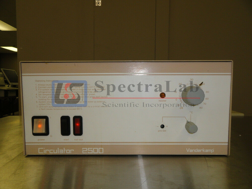 vanderkamp circulator 2500
