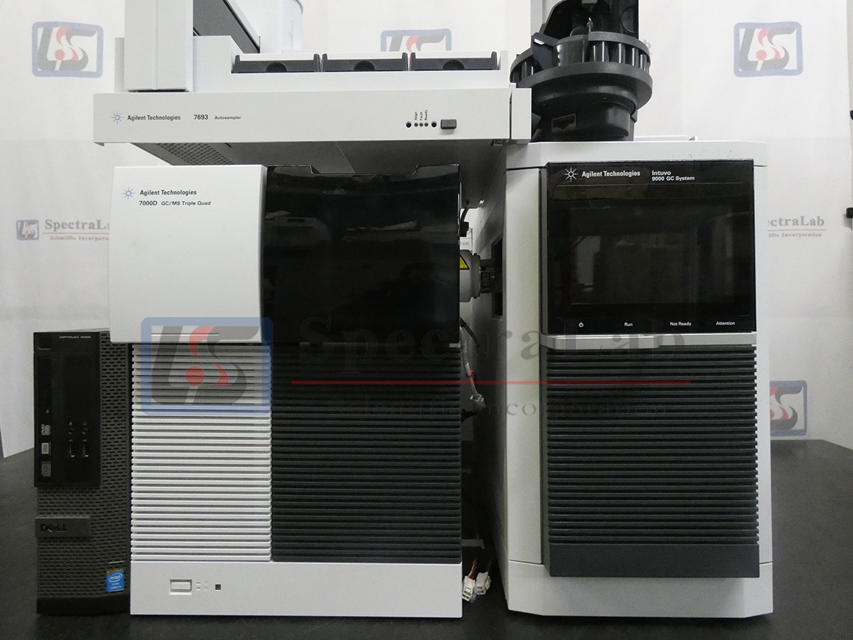 Agilent 7000D Triple Quad GCMS/MS with Intuvo 9000 GC and 7693 Liquid Autosampler Spectralab