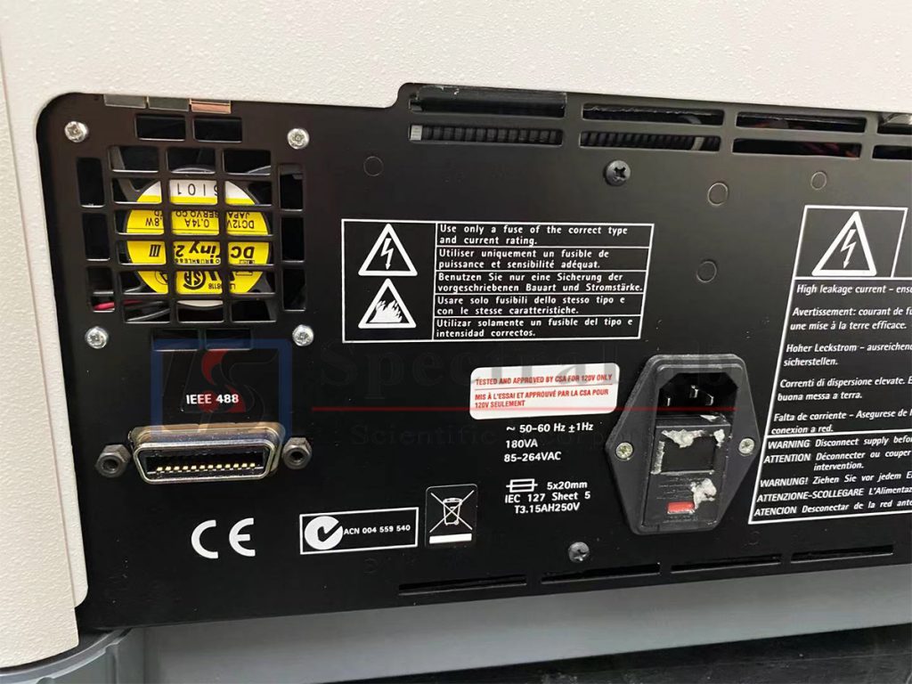 Varian Cary Eclipse Fluorescence Spectrophotometer Spectralab