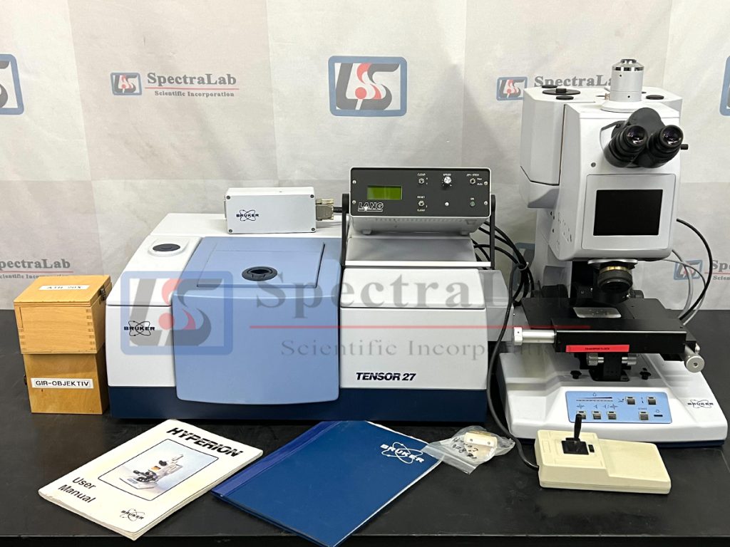 Bruker Tensor 27 FTIR Spectrometer with Hyperion 2000IR Microscope