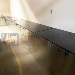 Brand-New Stainless-Steel Lab Bench with Cabinet and Granite Top