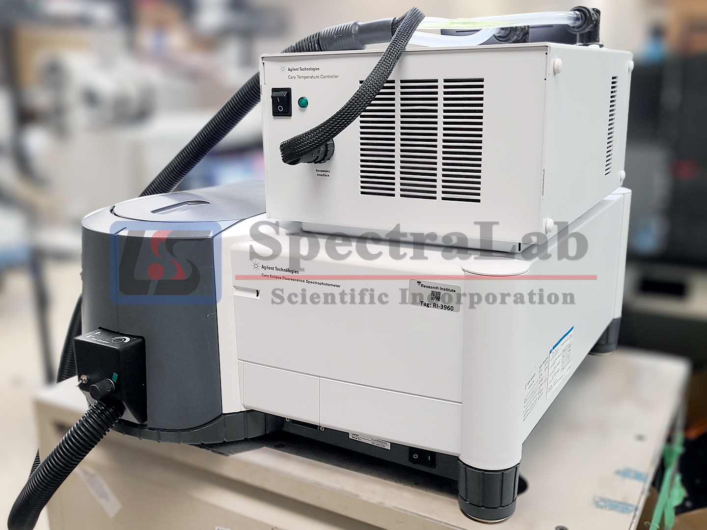 Agilent Cary Eclipse Fluorescence Spectrophotometer with Temperature