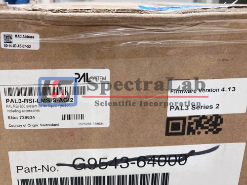 Agilent PAL3 RSI 850 Autosampler G9543-64000 – Spectralab Scientific Inc.